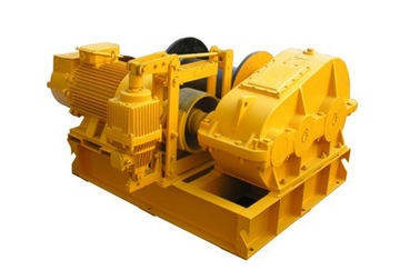 Fast Building Electric Wire Rope Winch With Remote Control And Low Voltage Control Box