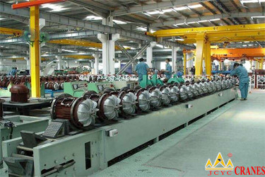 Chongqing Shanyan Crane Machinery Co., Ltd. manufacturer production line