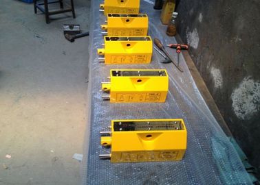 Manual Magnetic Lifter of Yellow Color  with Safety Factory 2.5:1, Magnetic Steel  150kg - 3200kg