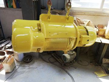 Warehouses Electric Single Girder Hoist 12m / 18m Lifting Height High Working Efficiency