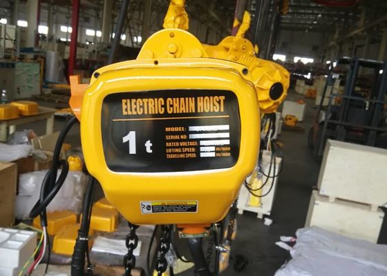 Electric Chain Hoist with 1 ton to 25 ton capacity 3-18m lifting height and 220V-4400V voltage premium lifting equipment