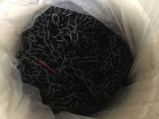 Διπλή ανυψωτική αλυσίδα οξείδωσης G80 υλικά πρότυπα en818-2 11mm/16mm 20MN2 25MNV